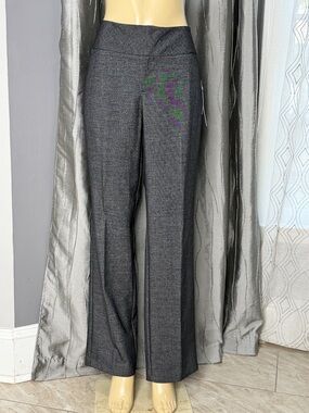 Elle Women’s Sz 12  Charcoal Bootcut Mid-Rise Pants